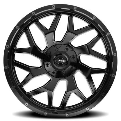 Torque Vortex | Satin Black | 20x9 | 6x5.5/6x135 | -12mm