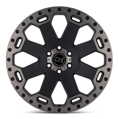 BRWAR 22X10 8X180 M-BLK-MCH-DDTLP 12MM