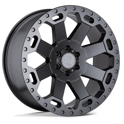 BRWAR 22X10 8X6.5 M-GNMTL -23MM