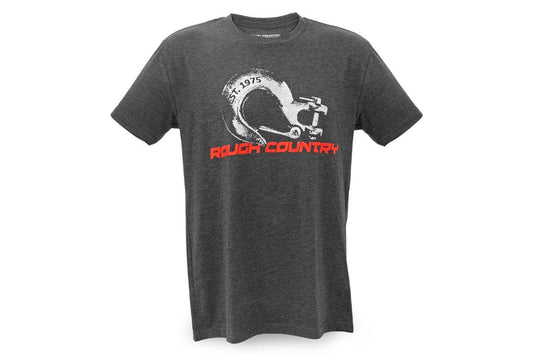 Rough Country T-Shirt | Winch Hook | Black | 3XL