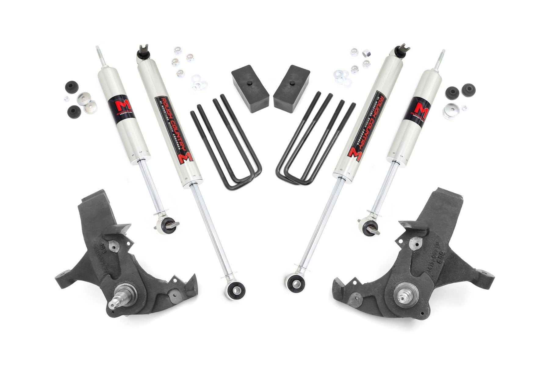 4 Inch Lift Kit | M1 | Chevy C1500/K1500 Pickup Extended Ca/Half-Ton SUV (88-99)