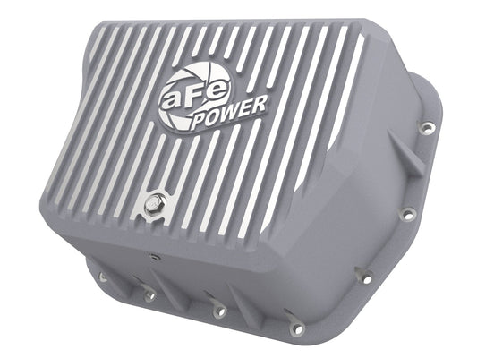 aFe POWER Street Series Transmission Pan Raw w/ Machined Fins