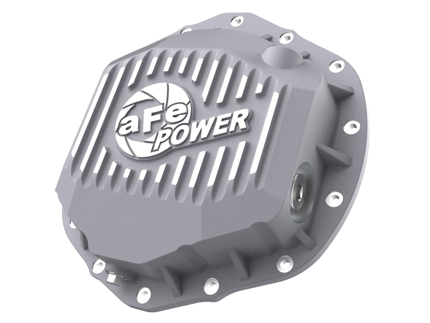 Street Series Rear Differential Cover Raw w/ Machined Fins