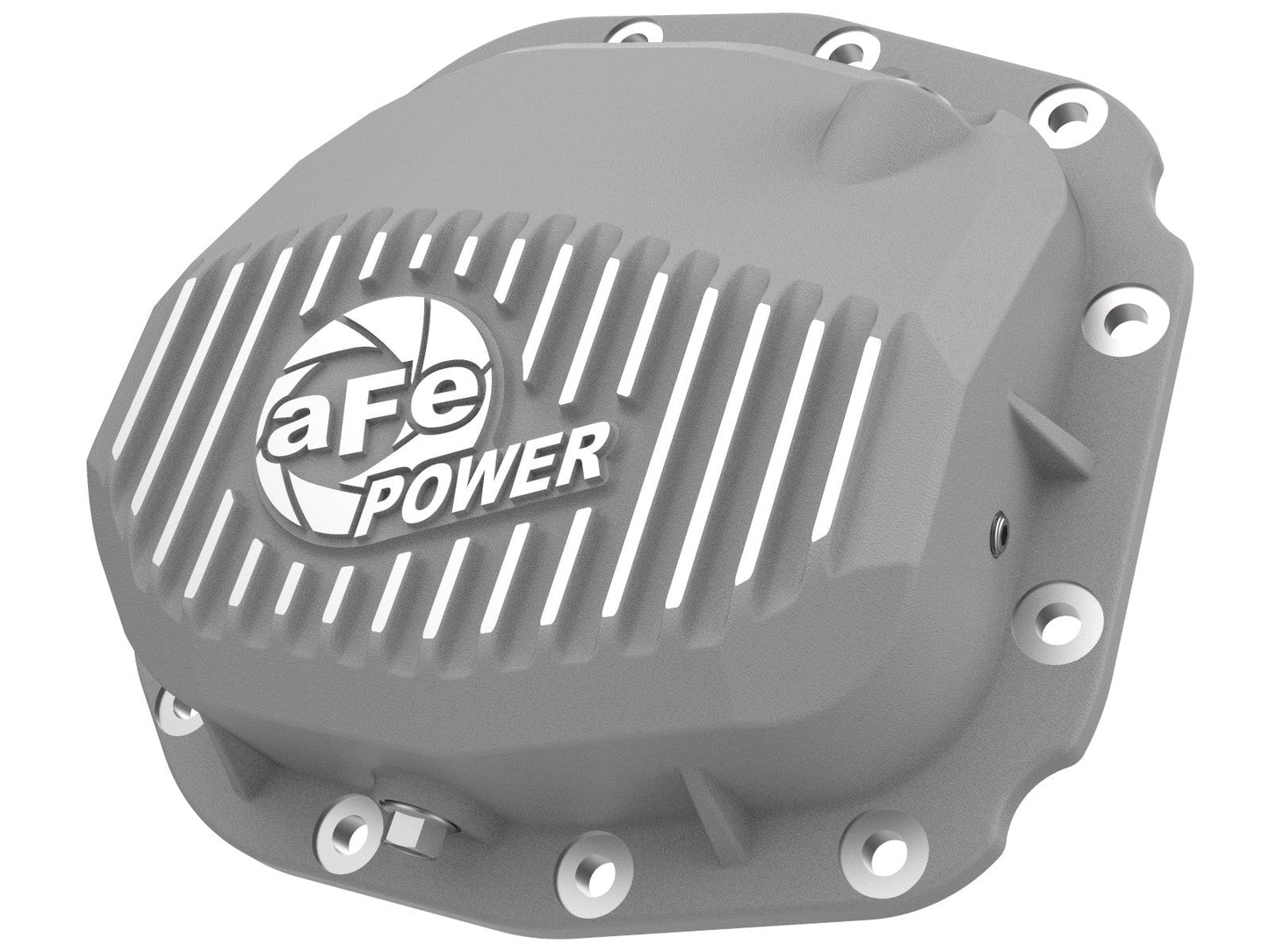 Street Series Rear Differential Cover Raw w/ Machined Fins