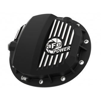 Pro Series Rear Differential Cover Black w/ Machined Fins