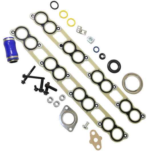 GASKET KIT EGR COOLER W/SQUARE TUBE FORD 6.0L POWER STROKE 2004-2007